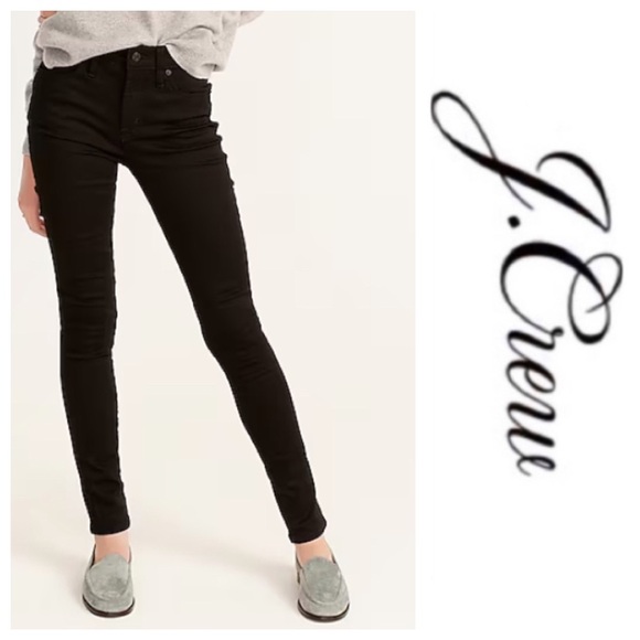 “New Black” 9” “Toothpick” Skinny Jeans  { J. Crew } - Picture 1 of 14